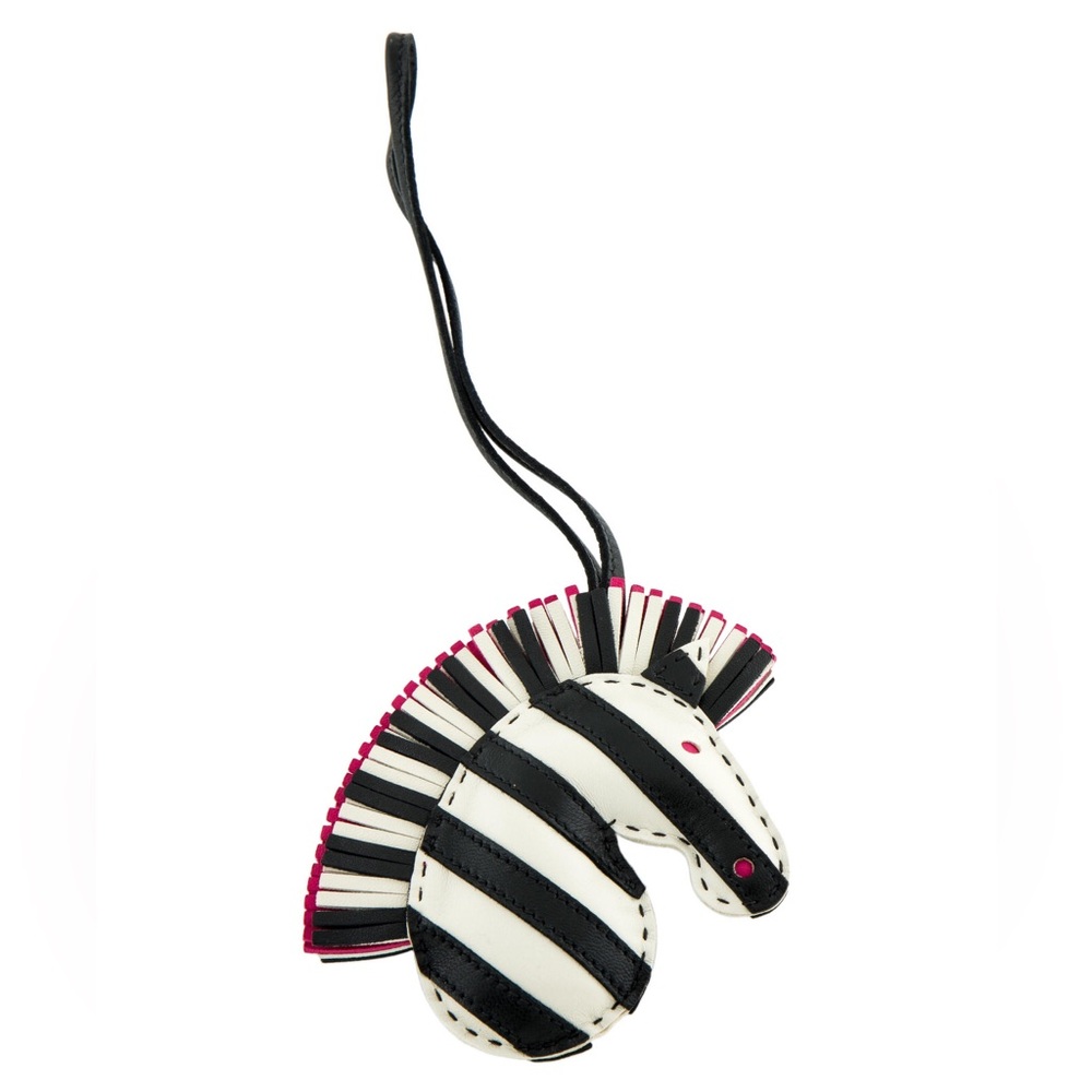 Hermes Gerges Savannah Zebra Bag Charm